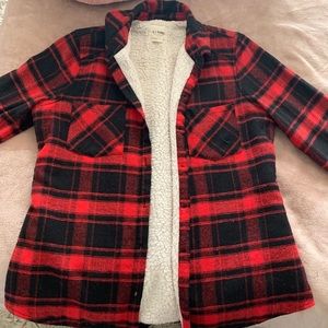 Red and black flannel